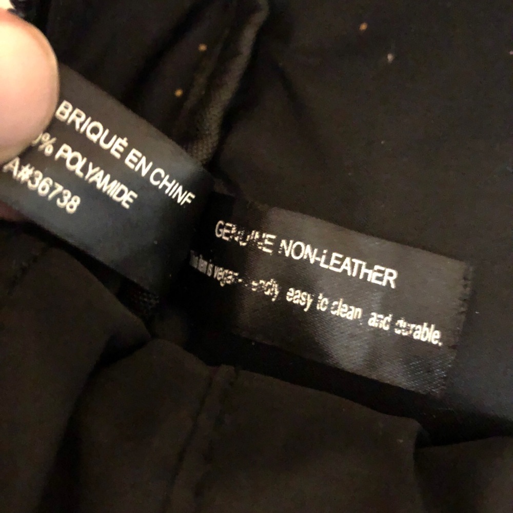 Kenneth Cole Reaction Black Backpack Authentic - Picture 9 of 12
